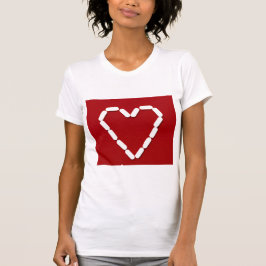 Corazón. Detengan la depresión. Camiseta