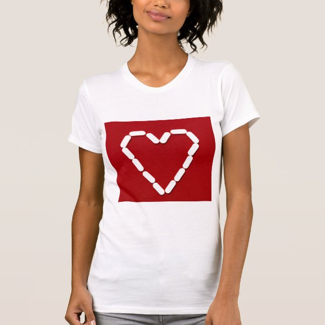 Corazón. Detengan la depresión. Camiseta (Anverso)