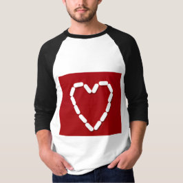 Corazón. Detengan la depresión. Camiseta