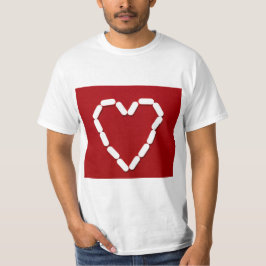 Corazón. Detengan la depresión. Camiseta