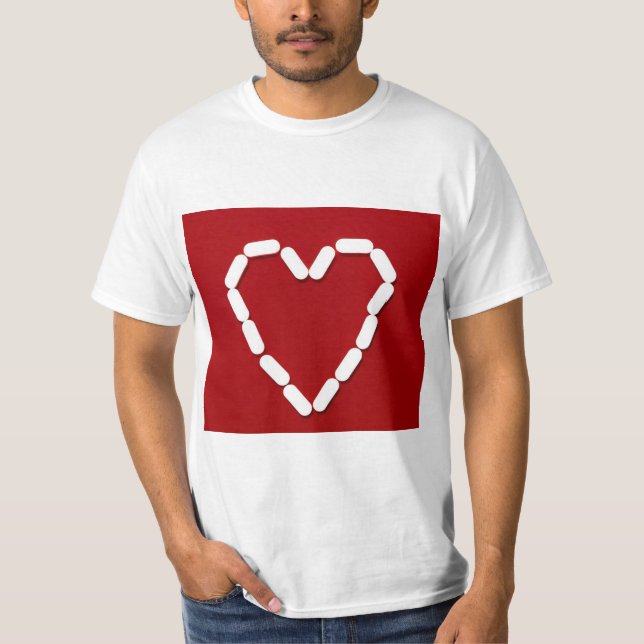 Corazón. Detengan la depresión. Camiseta (Anverso)