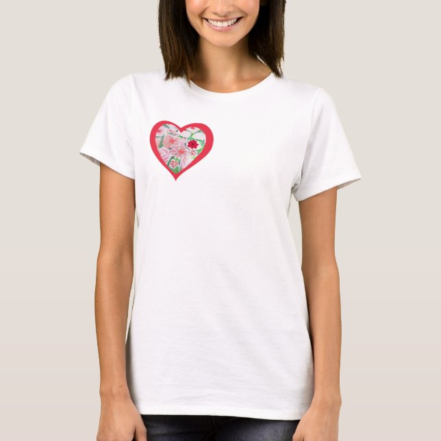 Corazón doble de camiseta (Anverso)