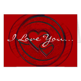 Corazón Doble Te Amo En Blanco