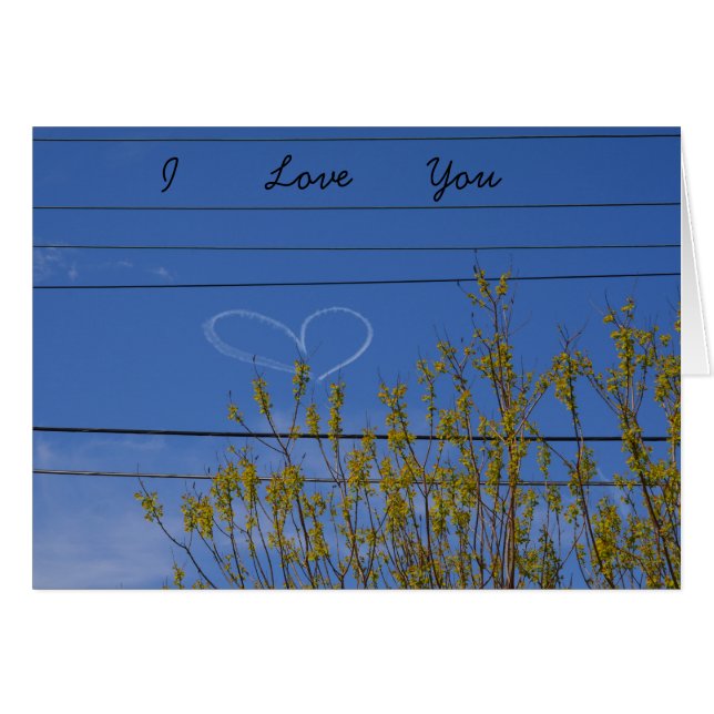 Corazón en el cielo (Anverso (Horizontal))