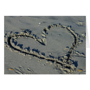 Corazón en la arena