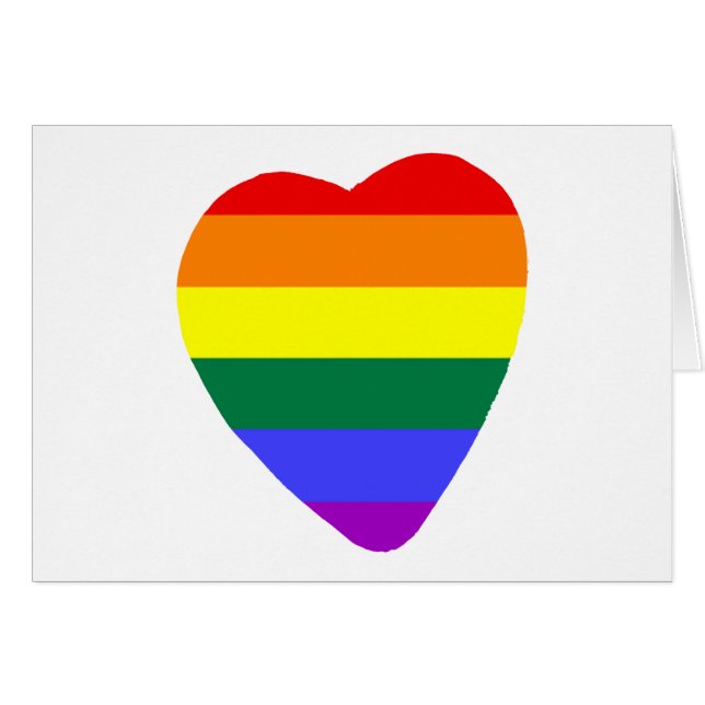 Corazón gay (Anverso (Horizontal))