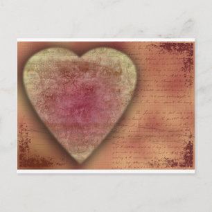Corazón grande de la boda (o tarjeta del día de
