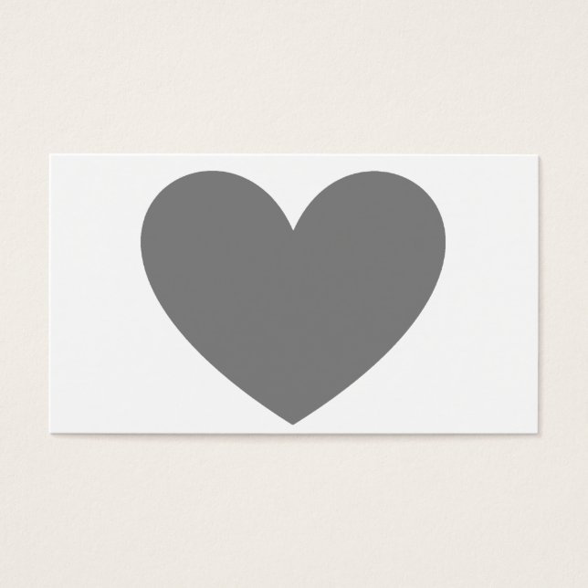 Corazón gris (Frente)