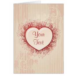 Corazón grunge rosado