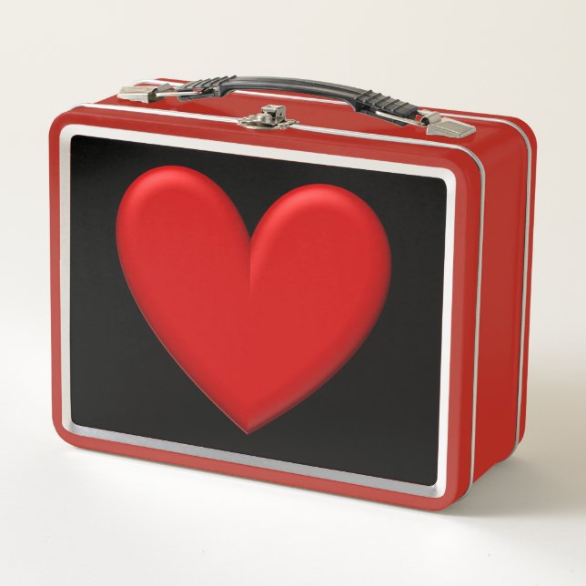 Corazón Hinchado Rojo (Anverso)