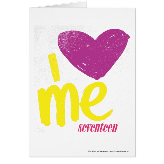 Corazón I yo púrpura/amarillo (Frente)