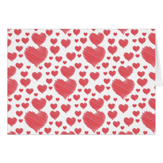 Corazón Imprimir Feliz Día de San Valentín (Anverso (Horizontal))
