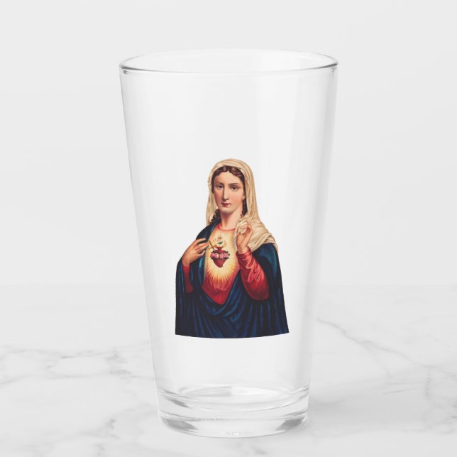 Corazón inmaculado de la Virgen María (Anverso)