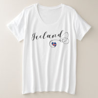 Corazón Islandia, Bandera Islandesa