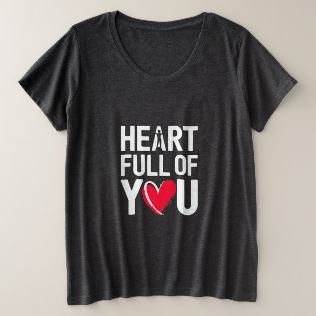 Corazón lleno de ti | Camiseta (Anverso del diseño)