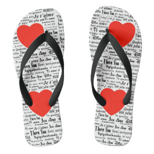 corazón me encanta que te vuelvas sandalias sandal