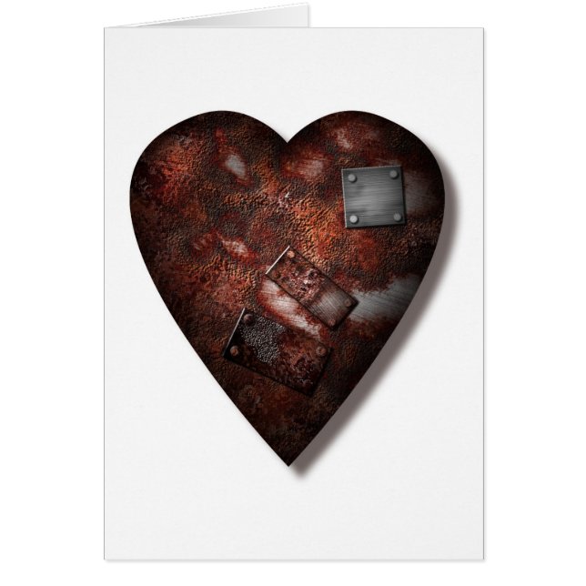 Corazón metalizado (Frente)