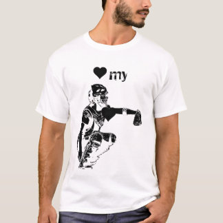 corazón mi camiseta del colector