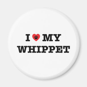 Corazón mi imán Whippet