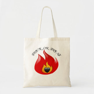 Corazón Negro - Bolsa de Halloween para niños