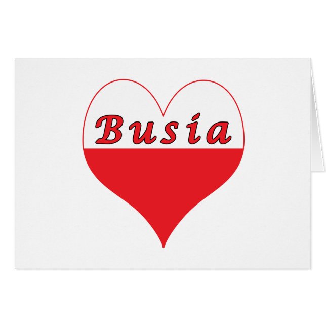 Corazón polaco de Busia (Anverso (Horizontal))