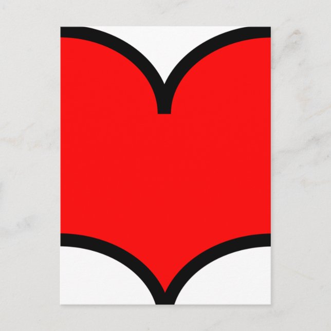 Corazón - Postal (Anverso)