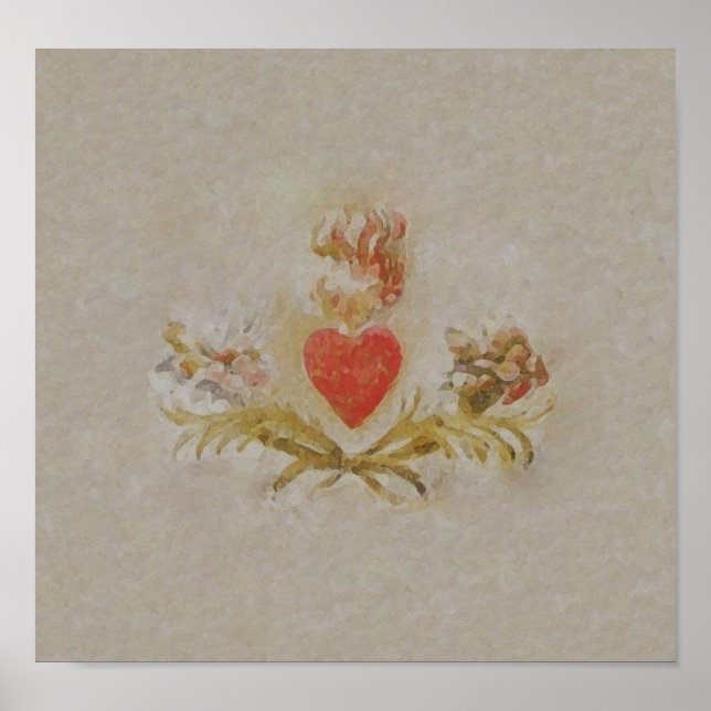 Corazón ~ Póster / Impresión (Frente)