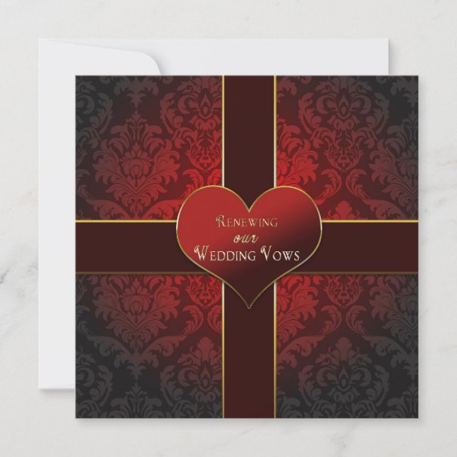 Corazón/Presente - Renovación de la invitación de  (Anverso)