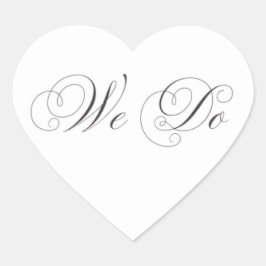 corazón que hacemos pegatinas