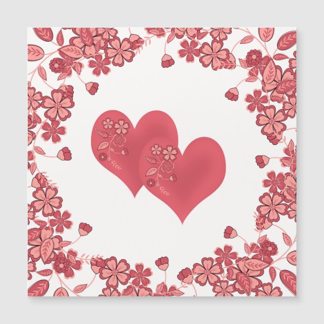 corazón rojo amor día de San Valentín (Anverso)