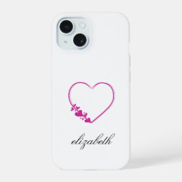 corazón rojo con fondo personalizado 