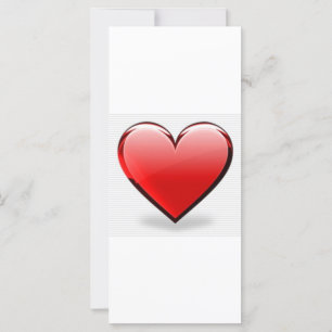 Corazón Rojo el día de San Valentín