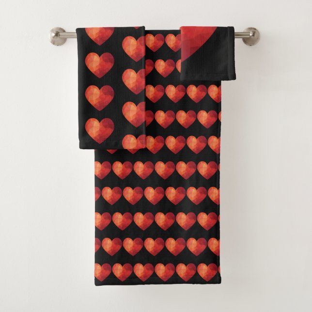 corazón rojo el día de San Valentín (In situ)