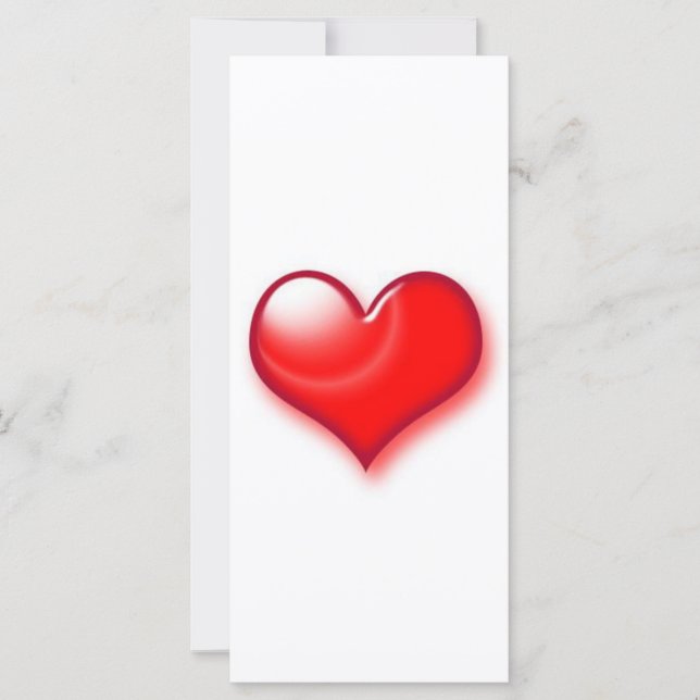 Corazón Rojo el día de San Valentín (Anverso)