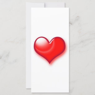 Corazón Rojo el día de San Valentín