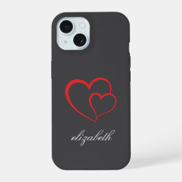 corazón rojo forma colorido fondo personalizado 