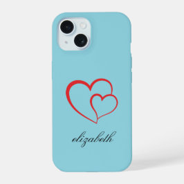 corazón rojo forma colorido fondo personalizado 