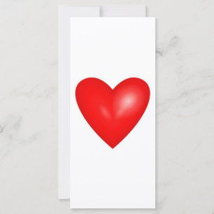 Corazón Rojo Grande de San Valentín