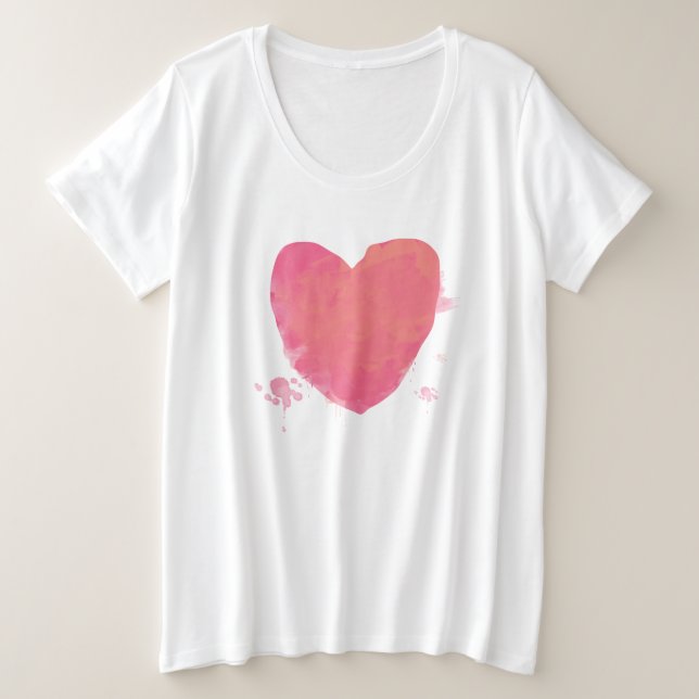 Corazón Rosa Lindo (Anverso del diseño)