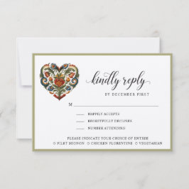 Corazón Rosemalin noruego | Respuesta | Opciones d