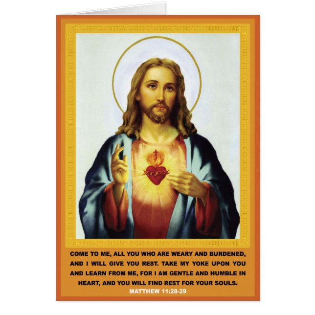 Corazón sagrado (Frente)