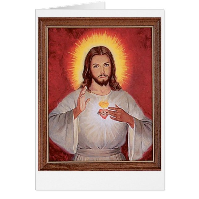 Corazón sagrado de Jesús (Frente)