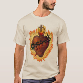 Corazón sagrado de la camisa de Jesús