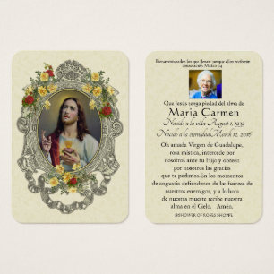 Corazón Sagrado del Funeral Español Jesús Sagrado