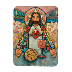 Corazón sagrado del imán de Jesús