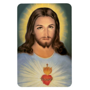 Corazón sagrado del imán de Jesús Flexi