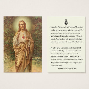 Corazón Sagrado Jesús Oración de Memorare Católica