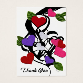 Corazón Sentí Gracias Etiquetas De Regalo