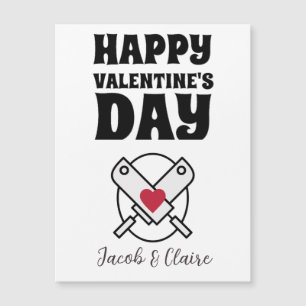 Corazón simple feliz día de San Valentín pareja