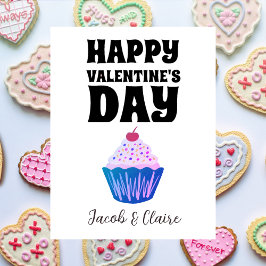 Corazón simple feliz día de San Valentín pareja